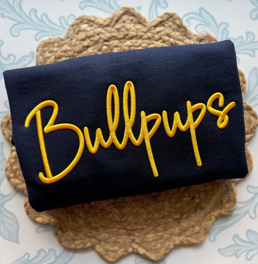 3D Puff School Spirit Sweatshirt