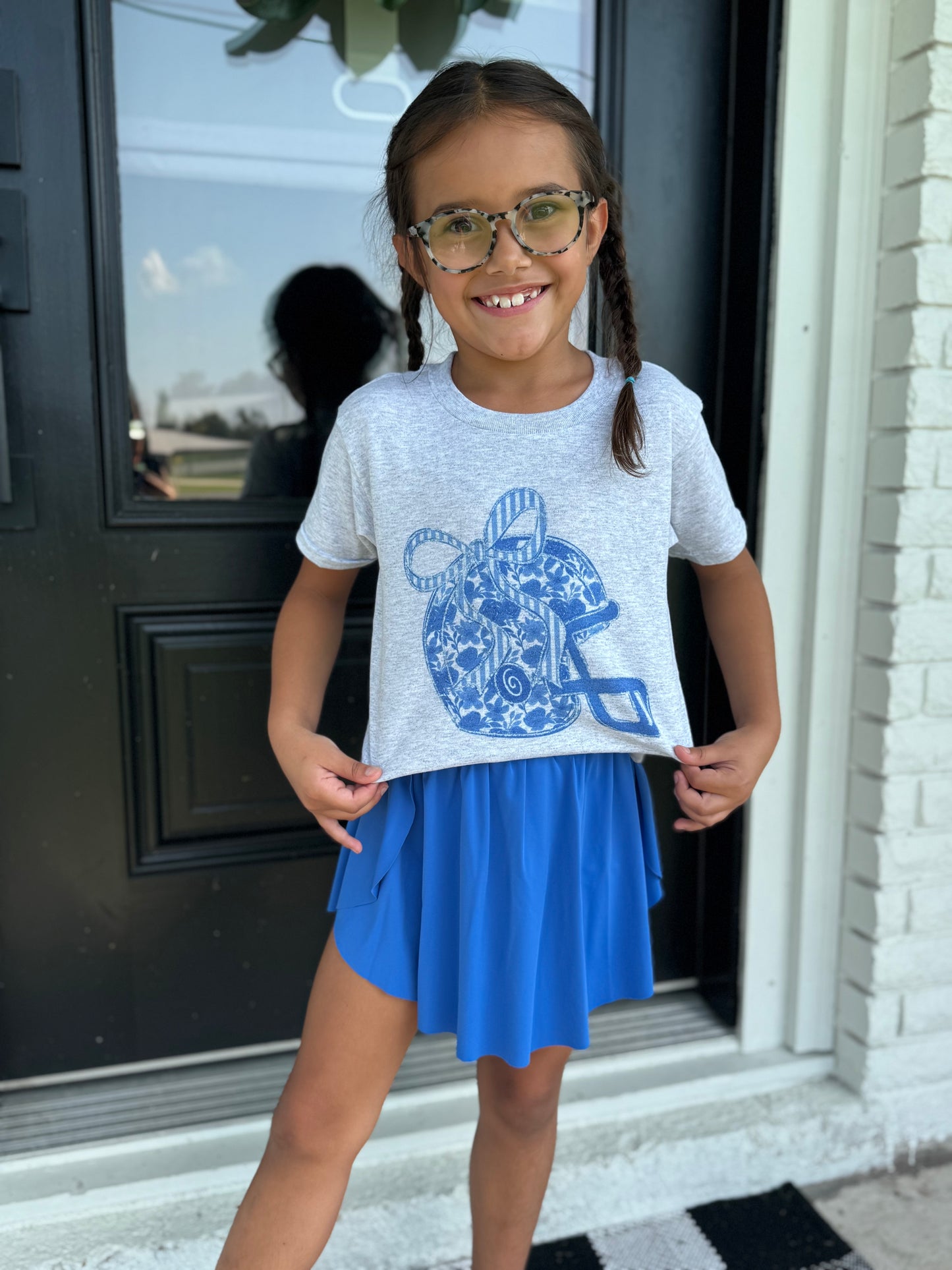 Sublimated Floral Helmet