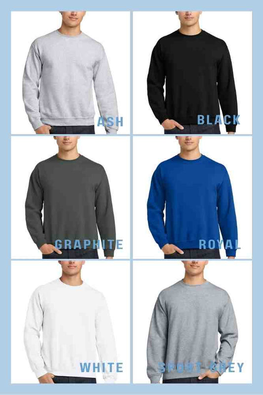 Crewneck Sweatshirt - Full Front - Adult
