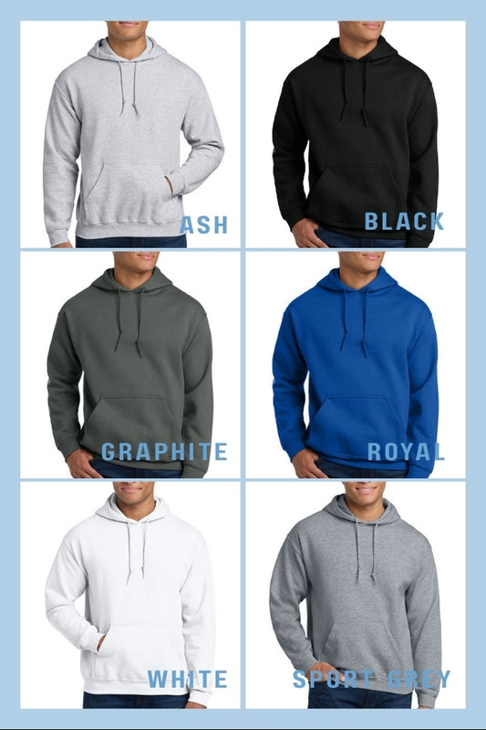 Cotton Hoodie - Full Front - Adult
