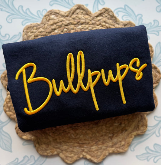 3D Puff School Spirit Sweatshirt