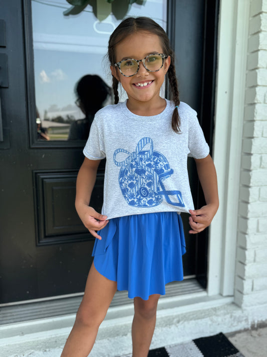 Sublimated Floral Helmet